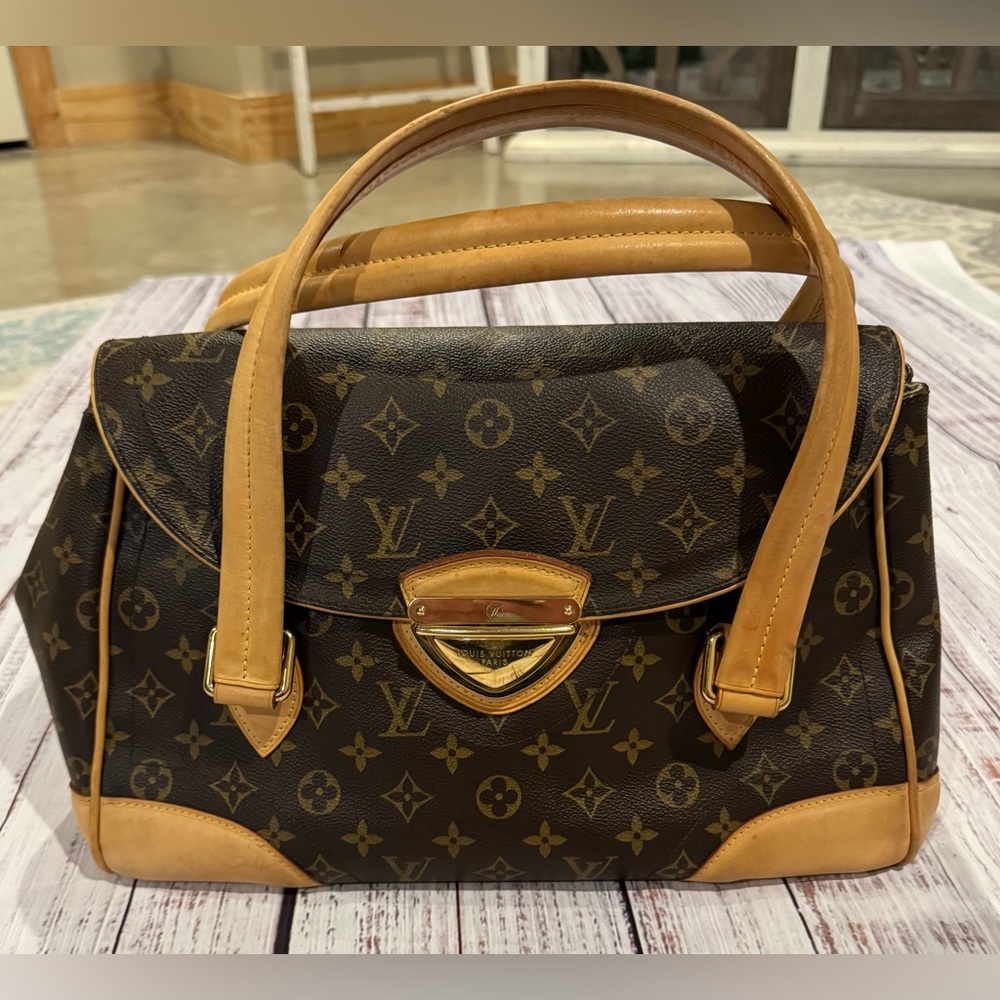Louis Vuitton Brown Monogram Shoulder Bag